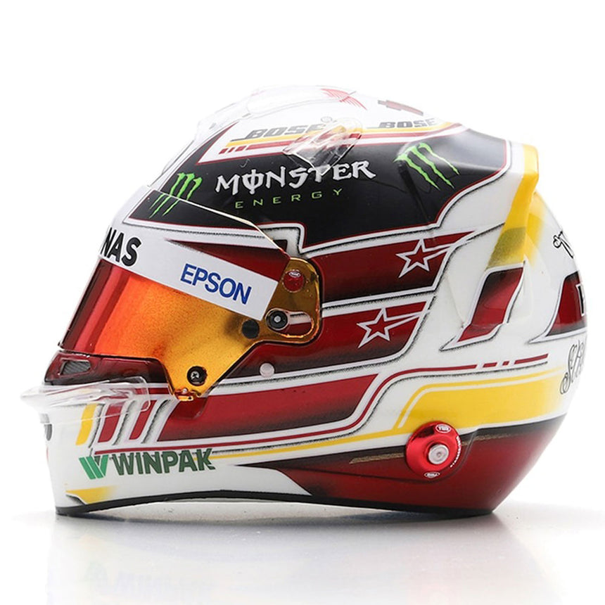 Spark 1/5 Scale 2018 Mexican GP Lewis Hamilton World Champion Mini Helmet