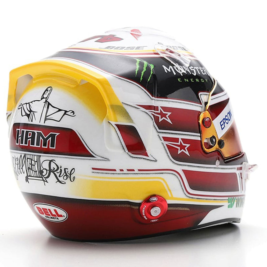 Spark 1/5 Scale 2018 Mexican GP Lewis Hamilton World Champion Mini Helmet