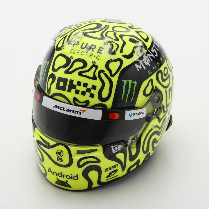 Spark 1:5 Scale Mclaren F1 Team Lando Norris #4 2025 Model Helmet