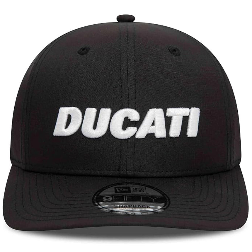 New Era 9Fifty Ducati Official Black Snapback Baseball Cap Racing Hat