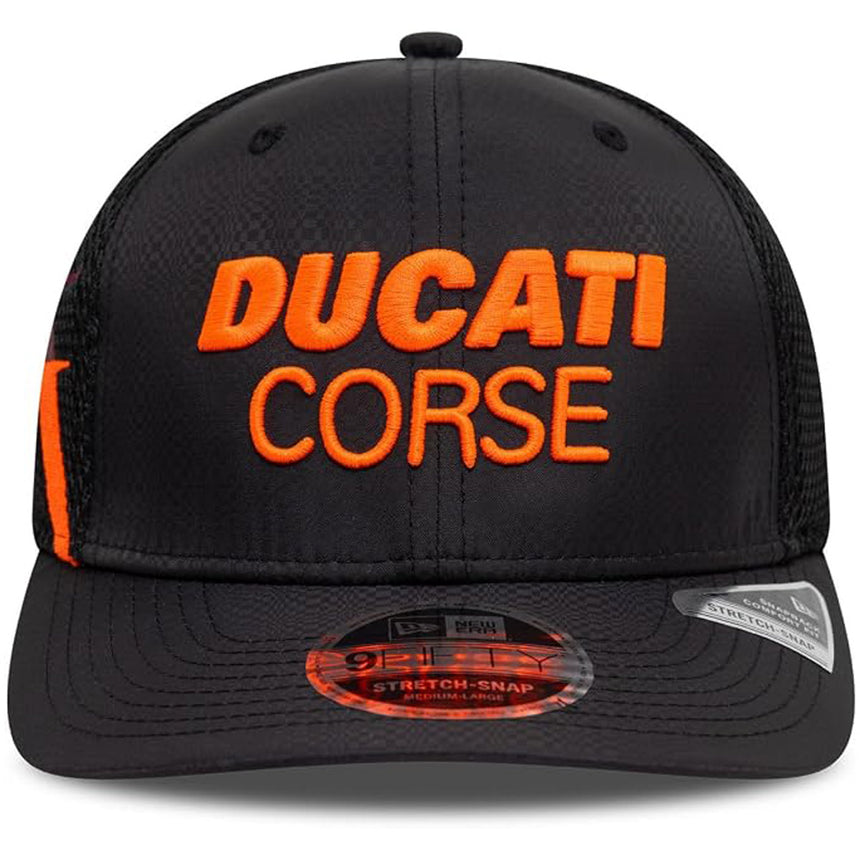 New Era 9Fifty Ducati Corse Official Gradient Black Snap Back Baseball Cap