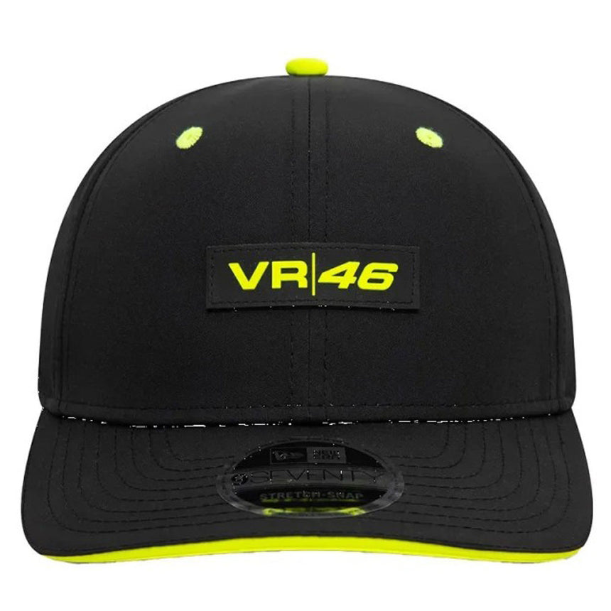 Valentino Rossi VR46 Moto GP New Era Black 9Seventy Adjustable Size Baseball Cap