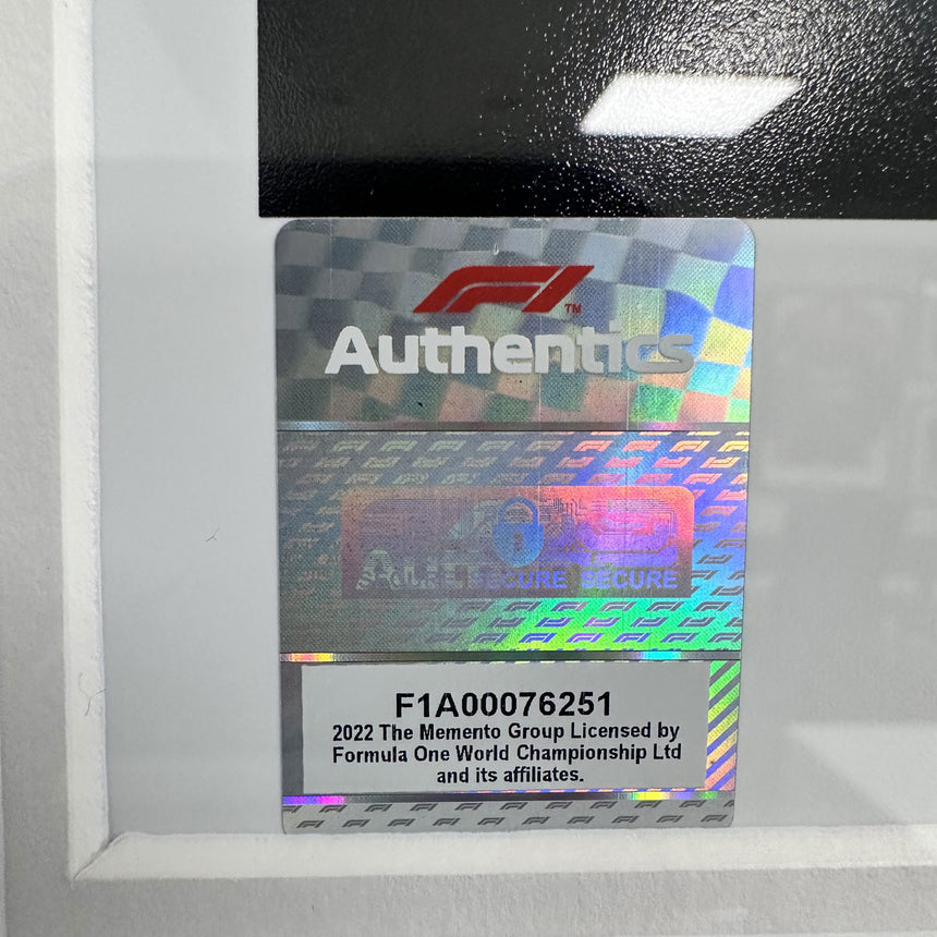 Lando Norris & Oscar Piastri McLaren MCL60 2023 No 4/60 Duel Signed 2023 Print in Display Frame