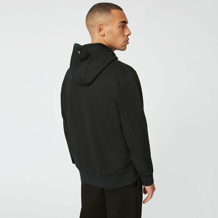 Mercedes AMG Petronas F1 Team Black Front Logo Fanwear Hoodie