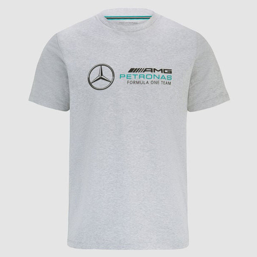 Mercedes AMG Petronas F1 Team FW Large Logo Tee Grey
