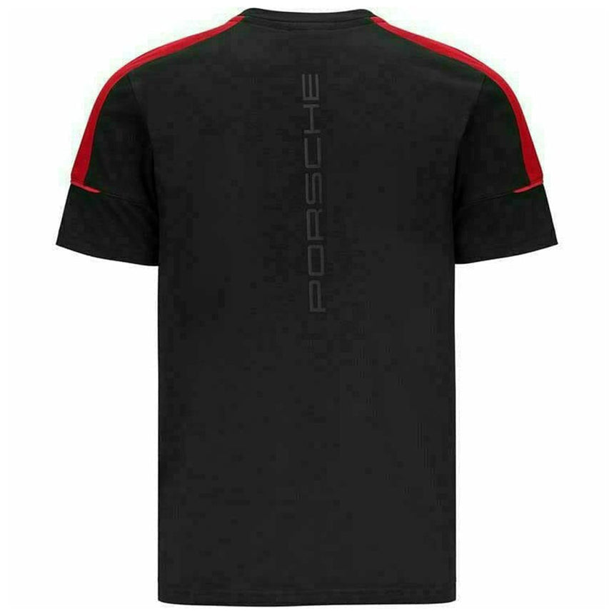 Porsche Motorsport Black Fanwear Tee Shirt