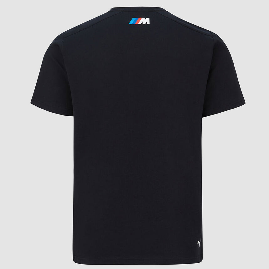 BMW Motorsport Puma Men's T‑Shirt Charcoal Grey Official Team Tee Shirt