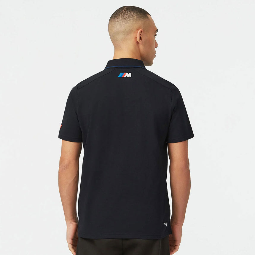 BMW Motorsport Puma Polo Shirt Charcoal Grey Men