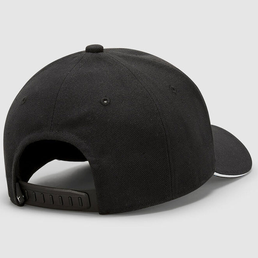 BMW Motorsport Team Cap Official Licensed PUMA Curved Peak Cap, Navy Polyester, Adjustable Snapback