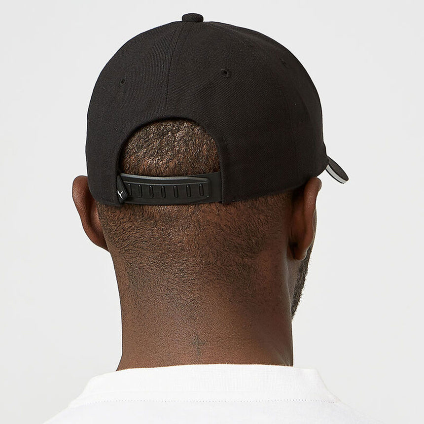 BMW Motorsport Team Cap Official Licensed PUMA Curved Peak Cap, Navy Polyester, Adjustable Snapback