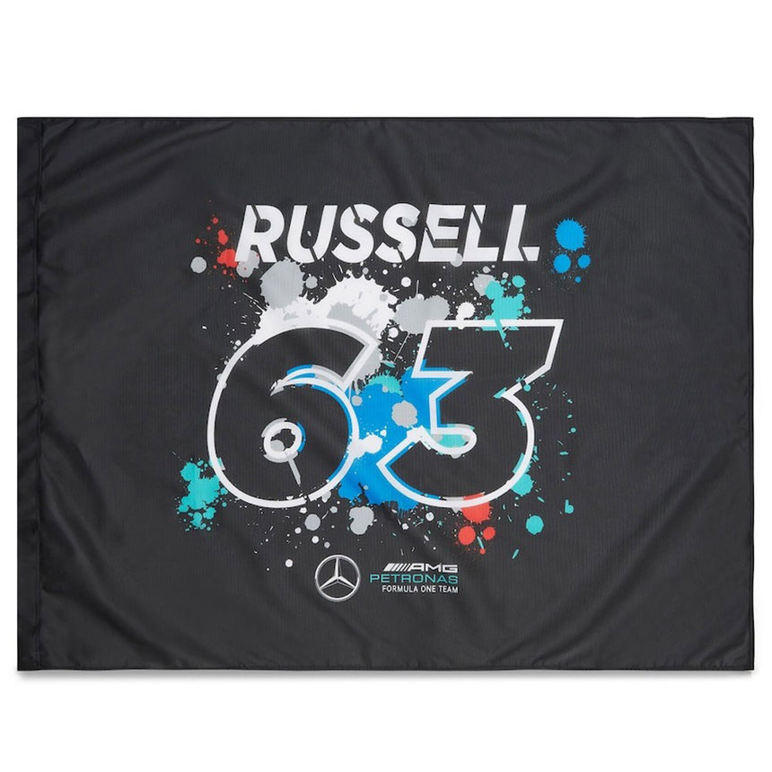 Mercedes AMG Petronas F1 Team George Russel 90x120cm Flag