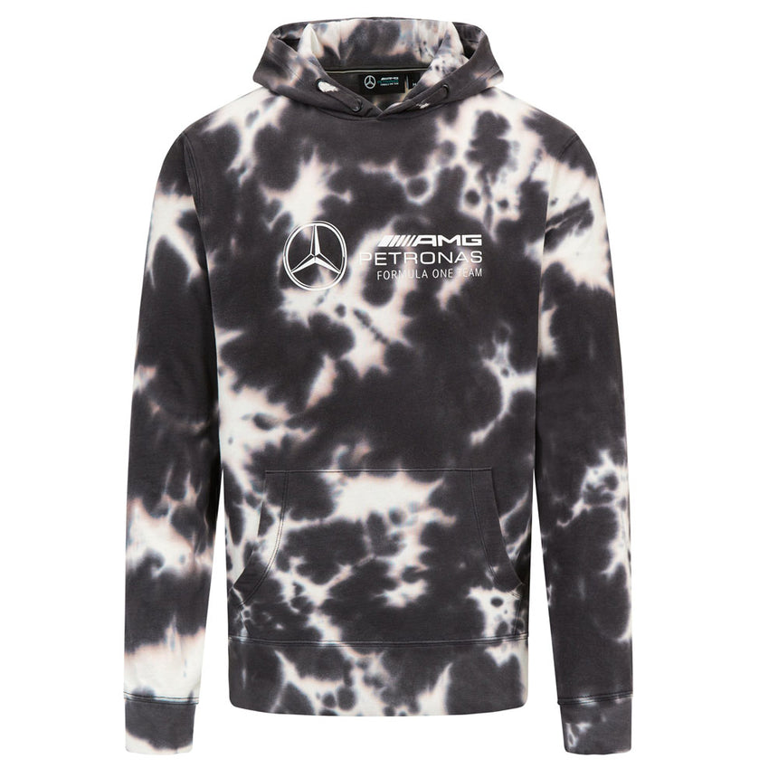 Mercedes AMG Petronas F1 Team Fan Wear Tie Dye Hoodie