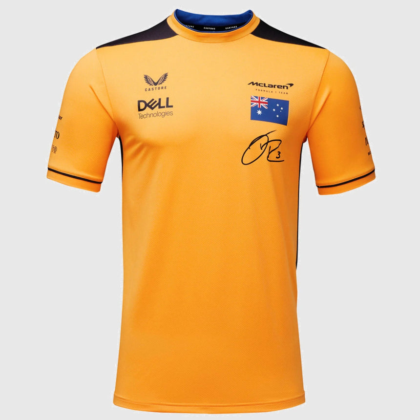 McLaren F1 Team 2022 Daniel Ricciardo Setup Orange T-Shirt