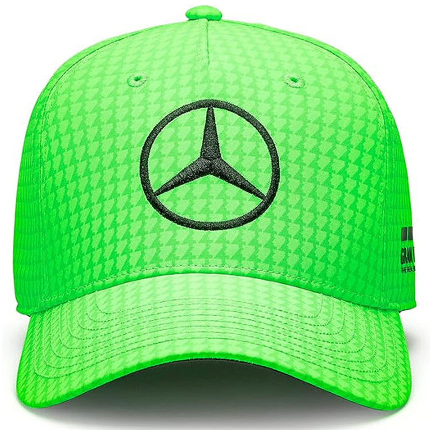 Mercedes AMG Petronas F1 Team Lewis Hamilton COL Driver BB Kids Cap | Green