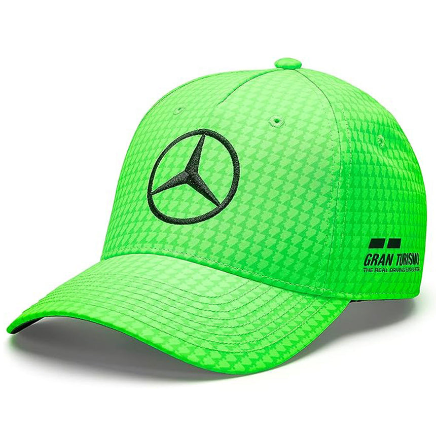 Mercedes AMG Petronas F1 Team Lewis Hamilton COL Driver BB Kids Cap | Green