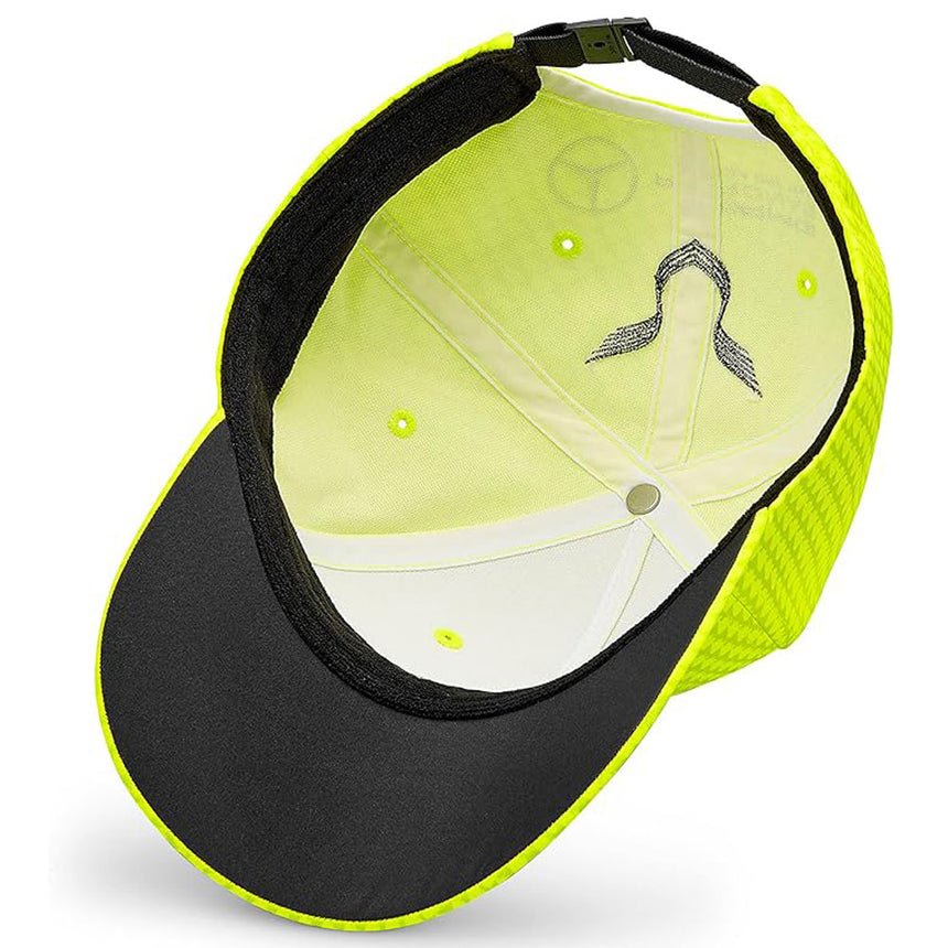 Mercedes AMG Petronas F1 Team Lewis Hamilton COL Driver BB Kids Cap | Yellow