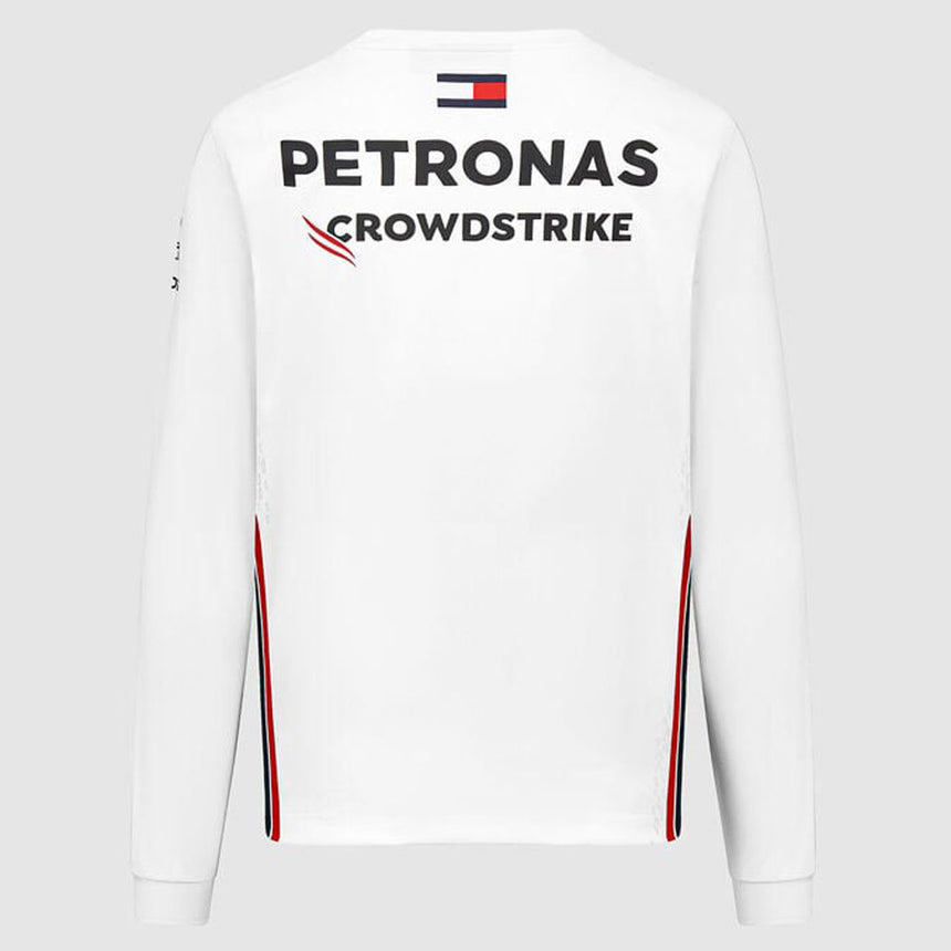 Mercedes AMG Petronas F1 Team Long Sleeve Driver Tee | White