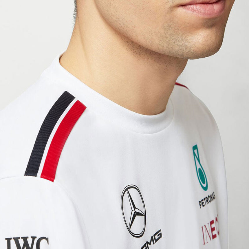 Mercedes AMG Petronas F1 Team Long Sleeve Driver Tee | White
