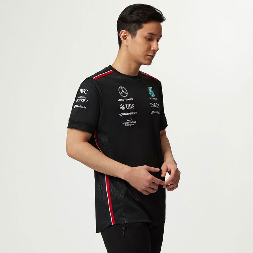 Mercedes AMG Petronas F1 Team Mens Driver T-Shirt | Black