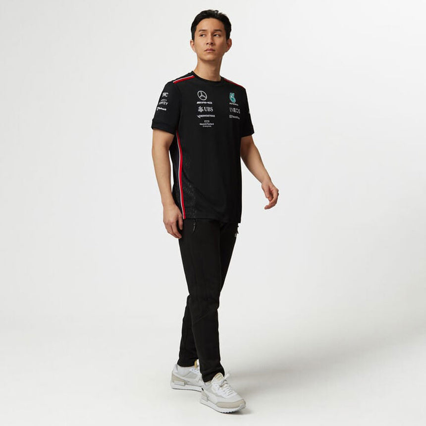 Mercedes AMG Petronas F1 Team Mens Driver T-Shirt | Black