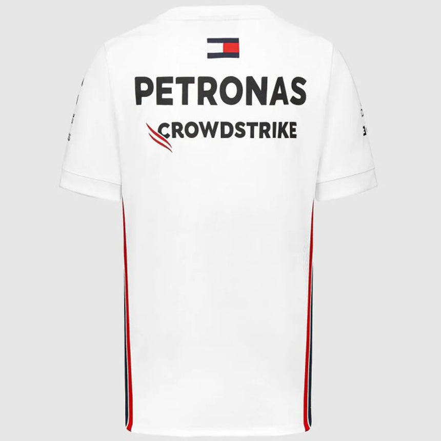 Mercedes AMG Petronas F1 Mens White Driver T-Shirt