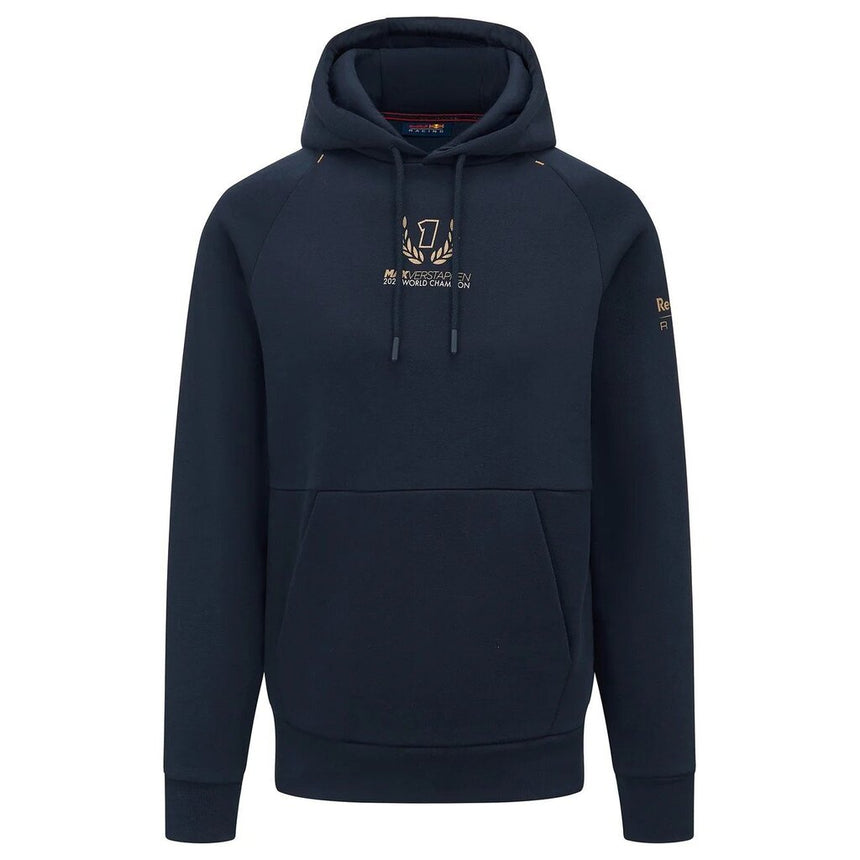Oracle Red Bull Racing F1 Team Max Verstappen Navy Blue Tribute Hoodie
