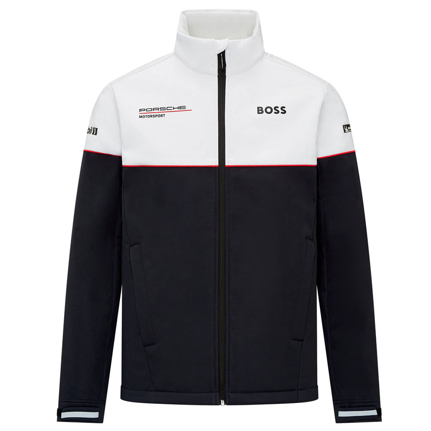 Porsche Motorsport Black/White Team Softshell Jacket