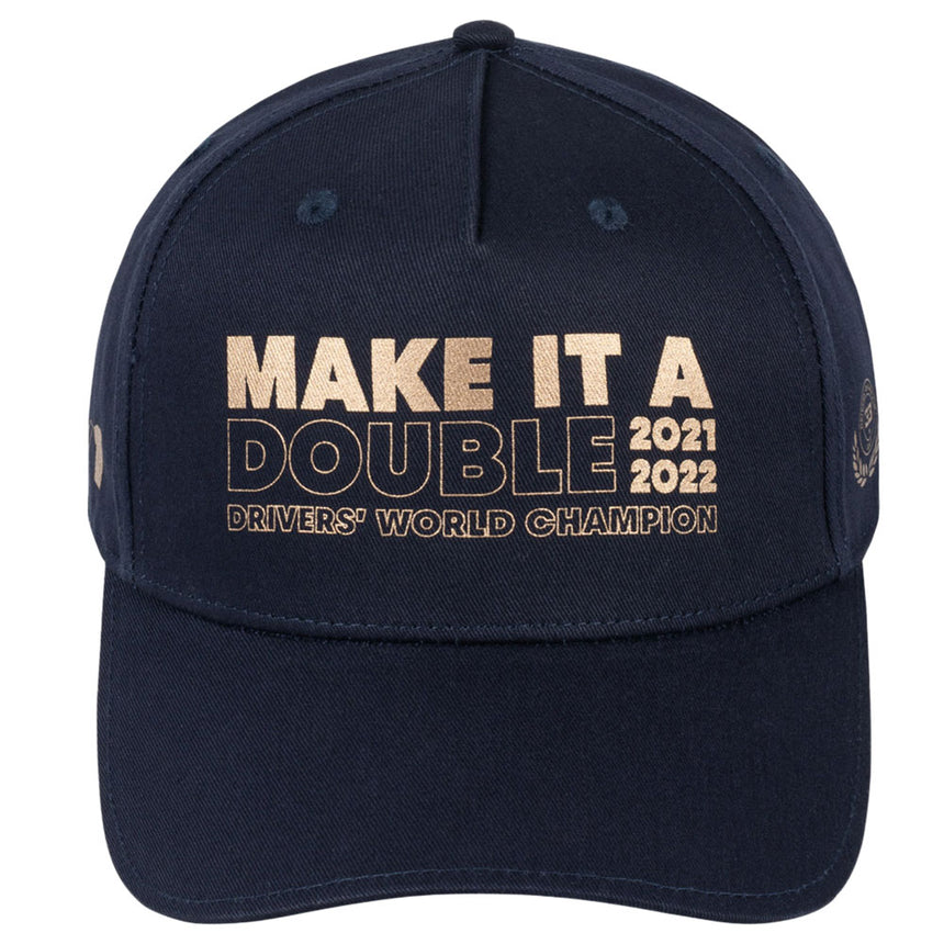 Oracle Red Bull Racing F1 Team Navy Fanwear 2022 Max Verstappen Champion Cap