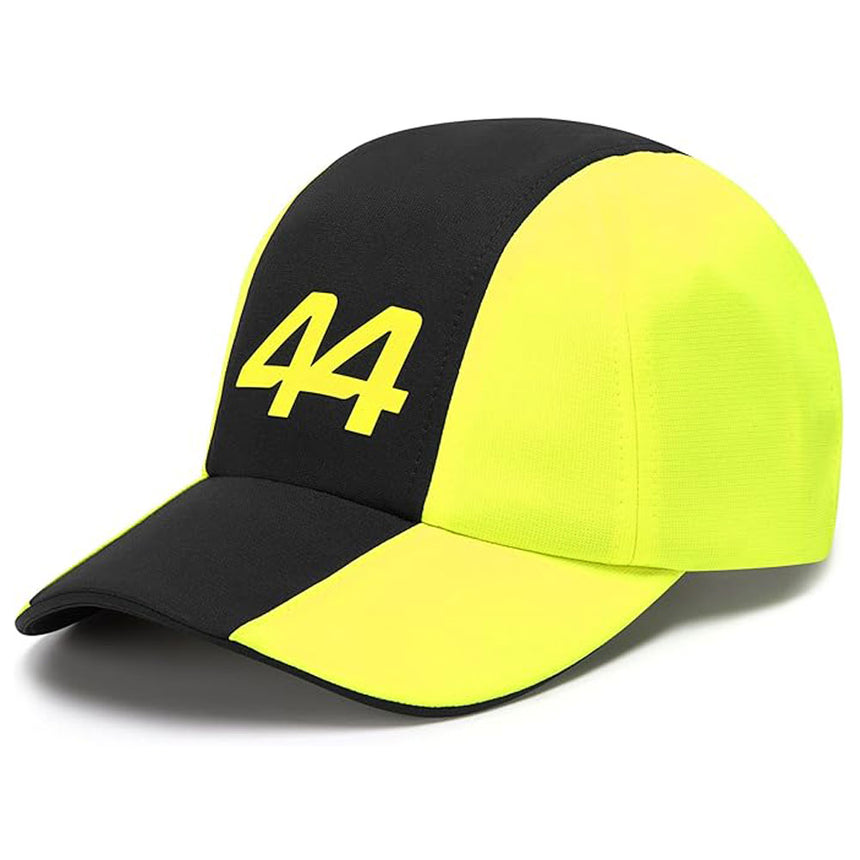 Mercedes AMG Petronas F1 Team FW Lewis Hamilton 44 Cap | Neon Yellow/Black Stripe