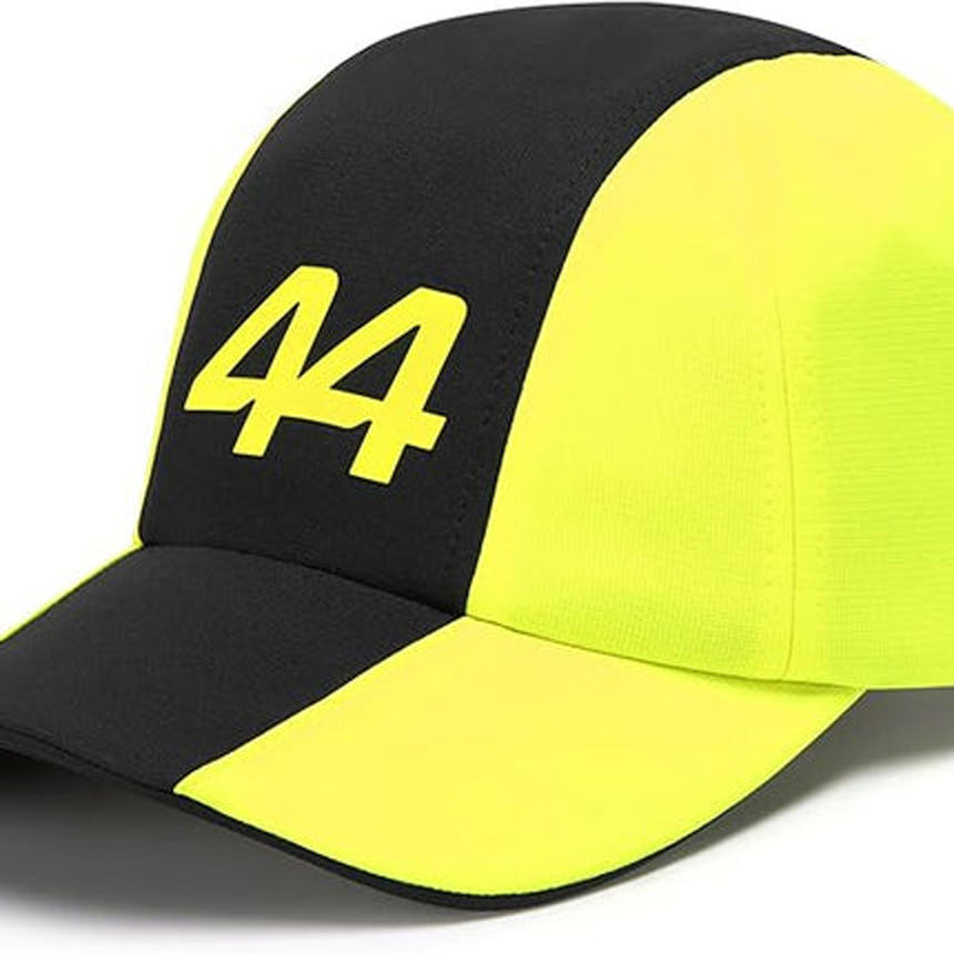 Mercedes AMG Petronas F1 Team FW Lewis Hamilton 44 Cap | Neon Yellow/Black Stripe