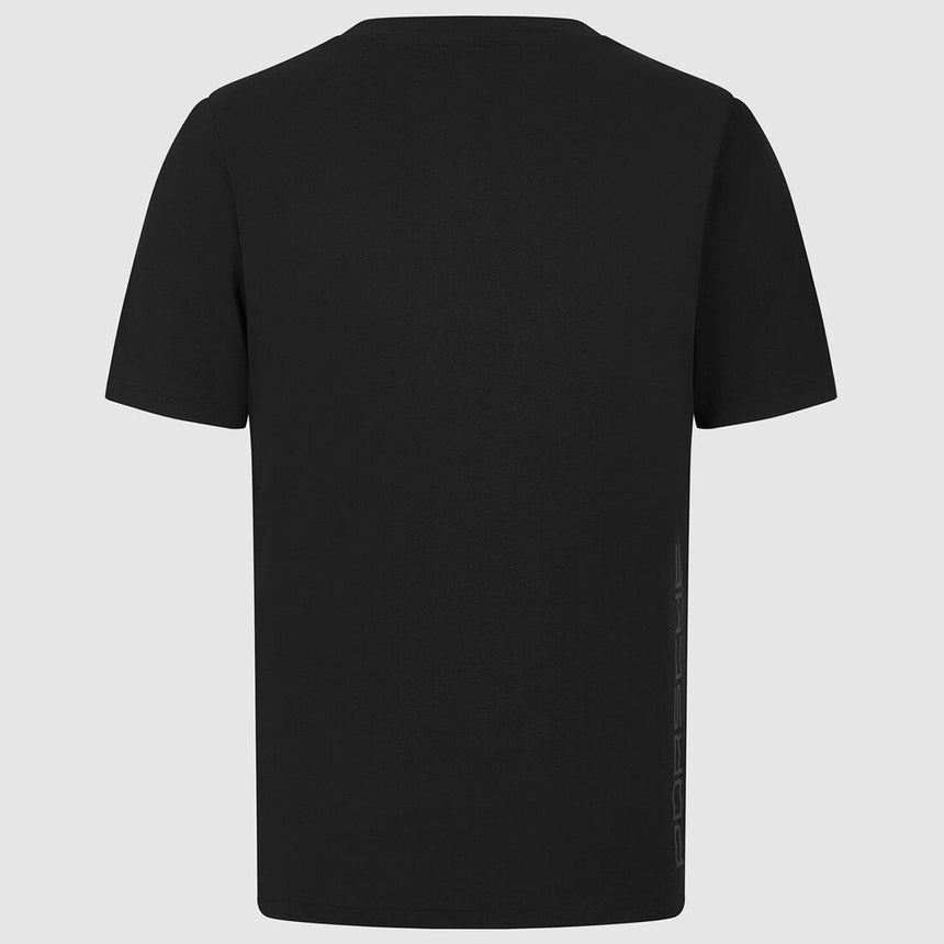Porsche Motorsport Black Logo Tee Shirt