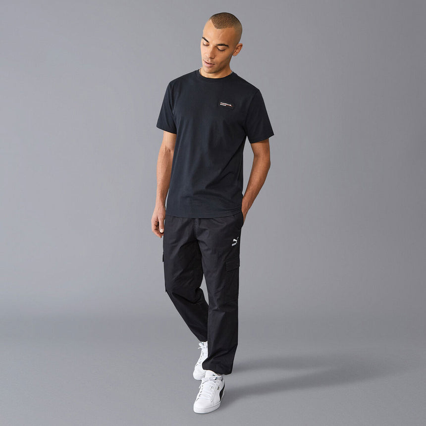 Porsche Motorsport Black Logo Tee Shirt