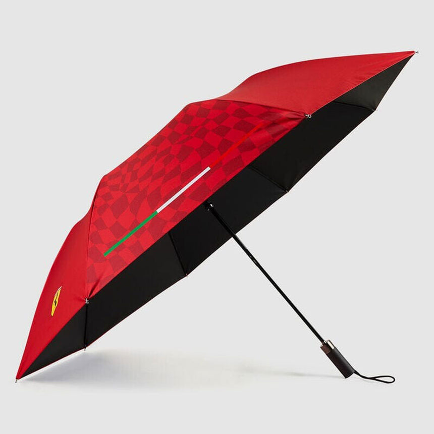 Scuderia Ferrari Red Compact Pocket Team Umbrella