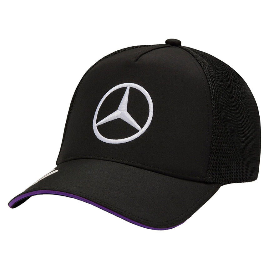 Mercedes-AMG Petronas Lewis Hamilton #44 Trucker Hat Black