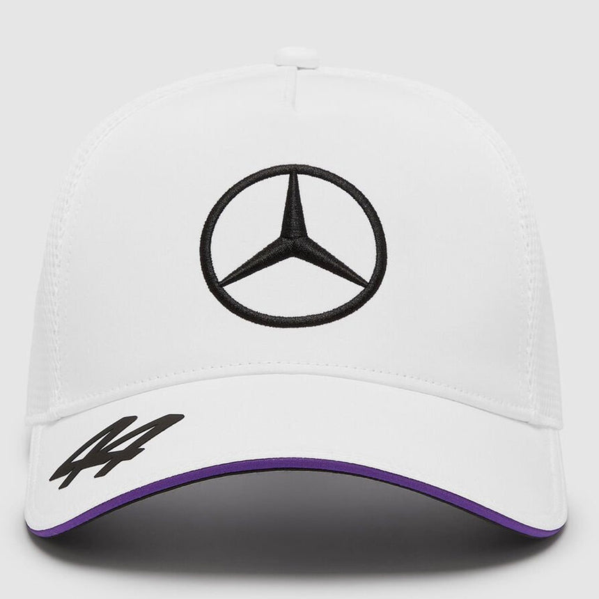 Mercedes-AMG Petronas Lewis Hamilton #44 Trucker Hat White