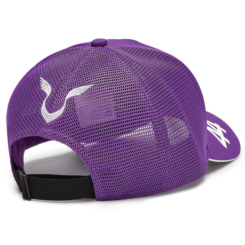 Mercedes AMG Petronas 2024 Lewis Hamilton #44 Purple Driver Trucker Cap