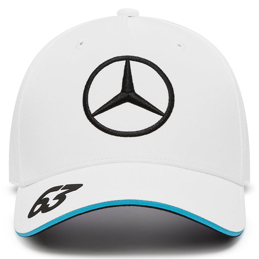 Mercedes AMG Petronas 2024 George Russell #63 White Driver Cap