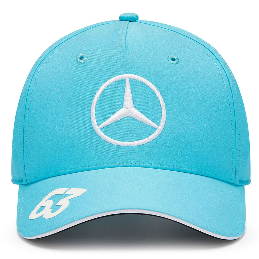 Mercedes AMG Petronas 2024 George Russell #63 Blue Driver Cap