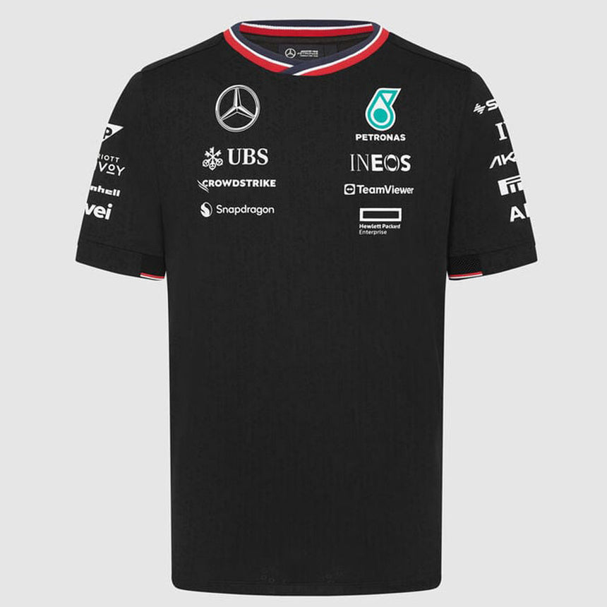 Mercedes AMG Petronas F1 Team 2024 Black Driver Tee Shirt