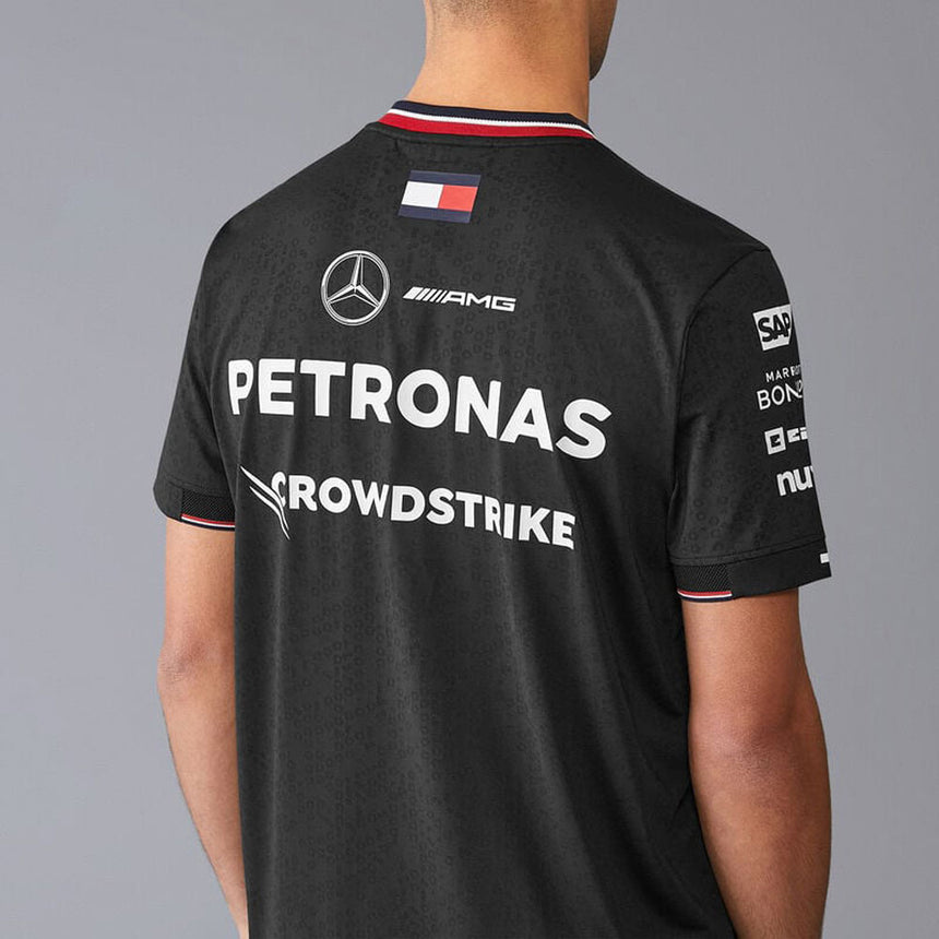 Mercedes AMG Petronas F1 Team 2024 Black Driver Tee Shirt