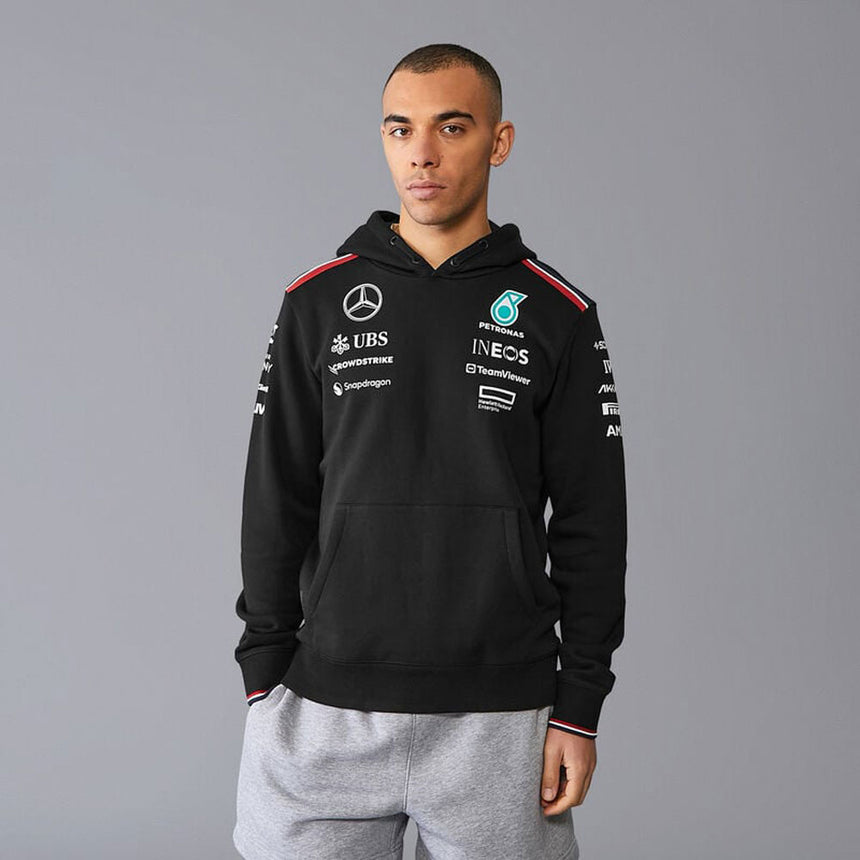 Mercedes AMG Petronas F1 Team Black 2024 Hoodie