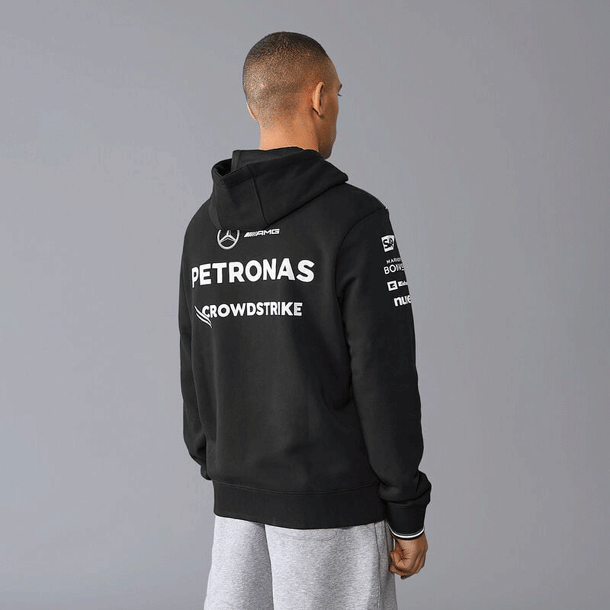 Mercedes AMG Petronas F1 Team Black 2024 Hoodie