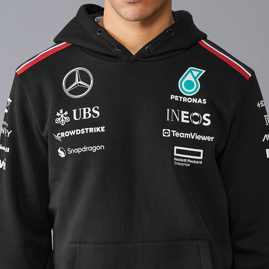 Mercedes AMG Petronas F1 Team Black 2024 Hoodie