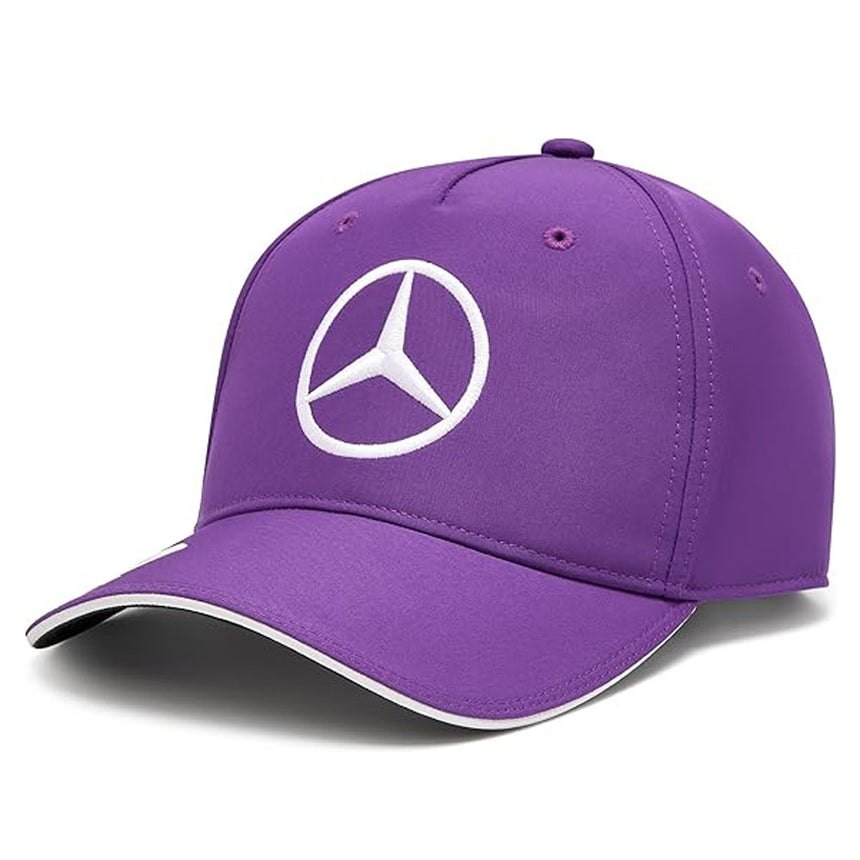 Mercedes AMG Petronas F1 Team Kids Lewis Hamilton Kids BB Cap | Purple