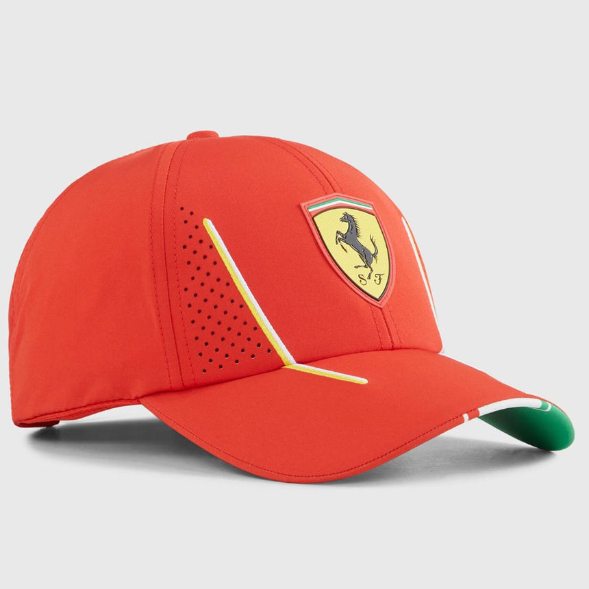 Scuderia Ferrari F1 Team Kids Base Ball Cap Official PUMA Merch | Red
