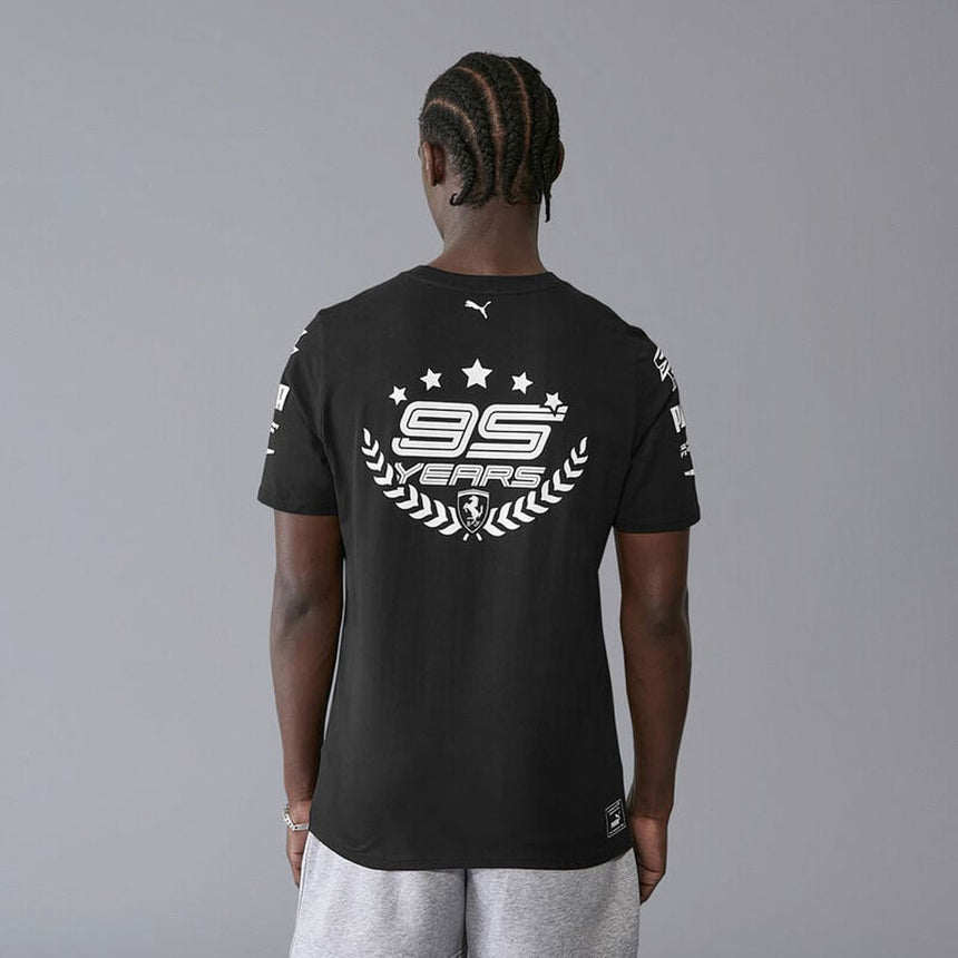 Scuderia Ferrari F1 Team Black Fanwear Graphic Tee Shirt