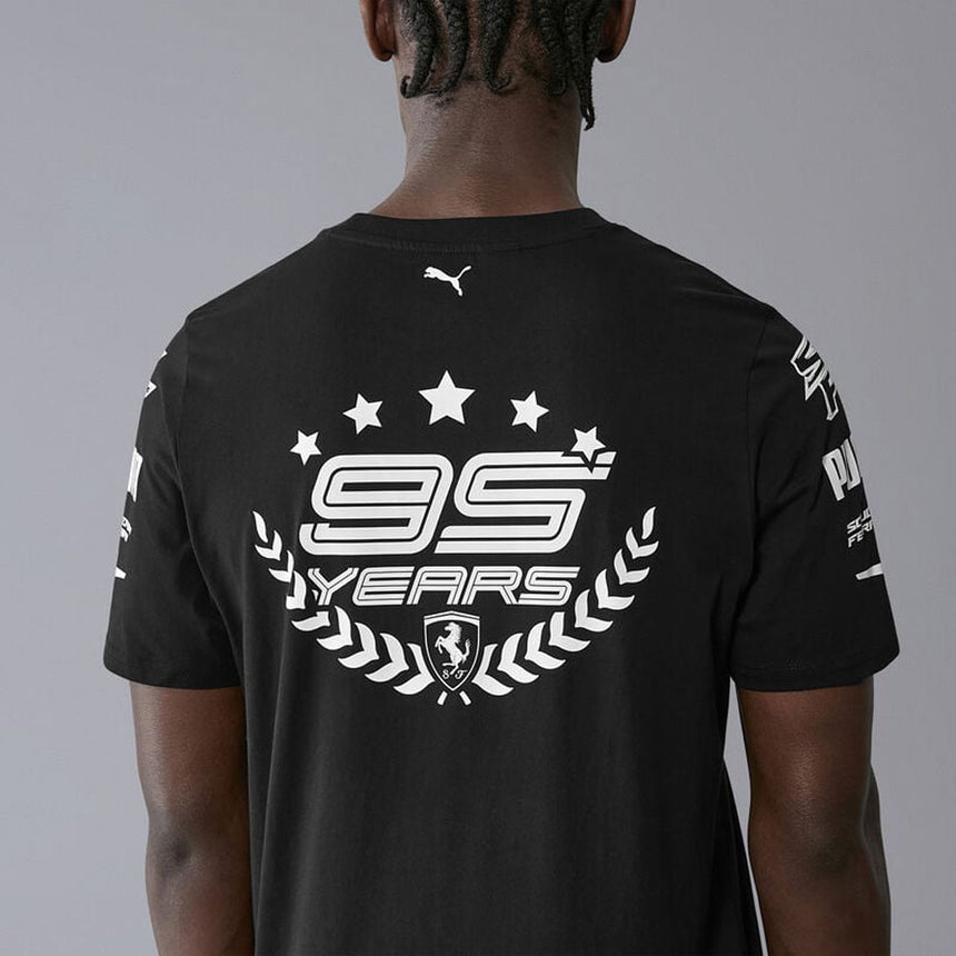 Scuderia Ferrari F1 Team Black Fanwear Graphic Tee Shirt