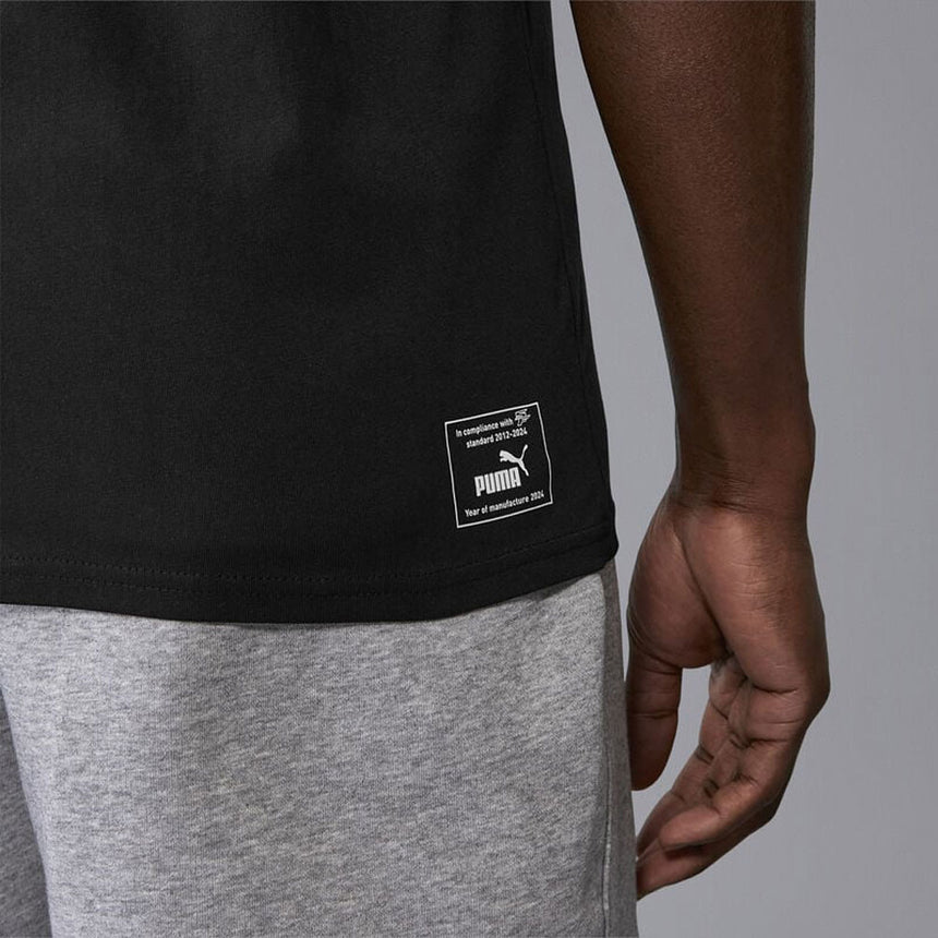 Scuderia Ferrari F1 Team Black Fanwear Graphic Tee Shirt