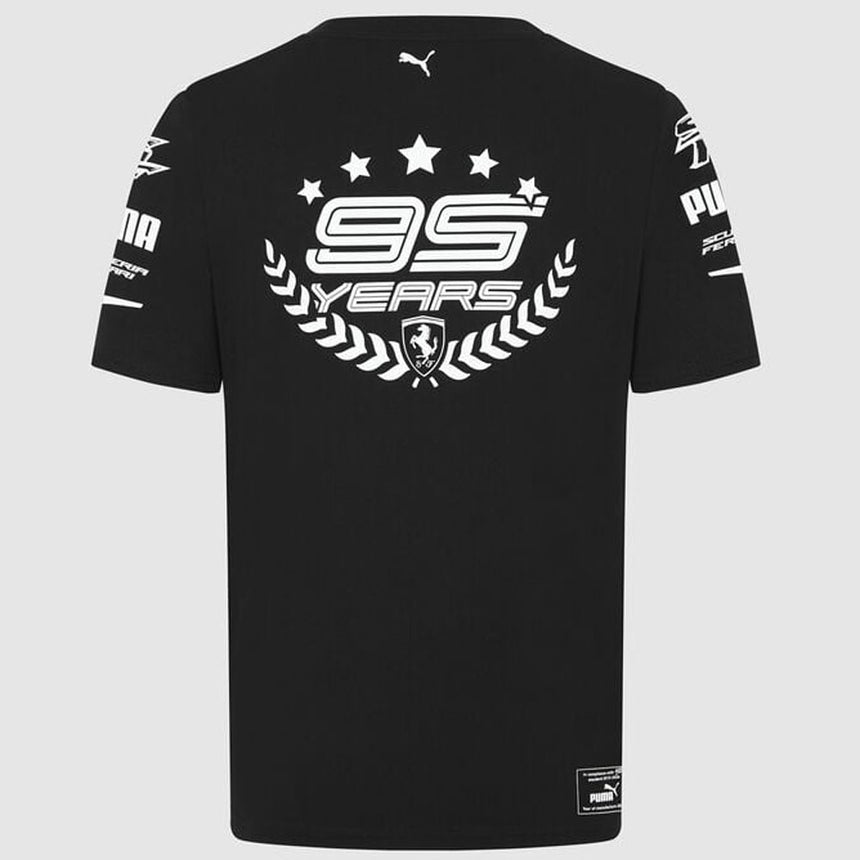 Scuderia Ferrari F1 Team Black Fanwear Graphic Tee Shirt