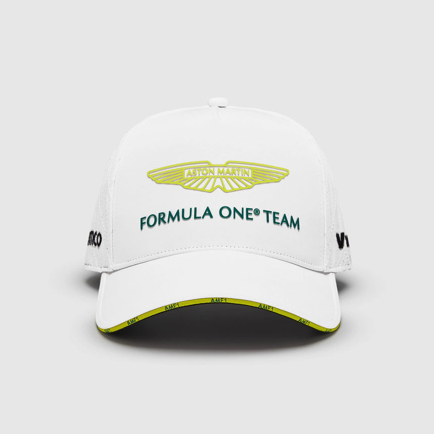 Aston Martin F1 Team 2024 White Adjustable Fit baseball Cap